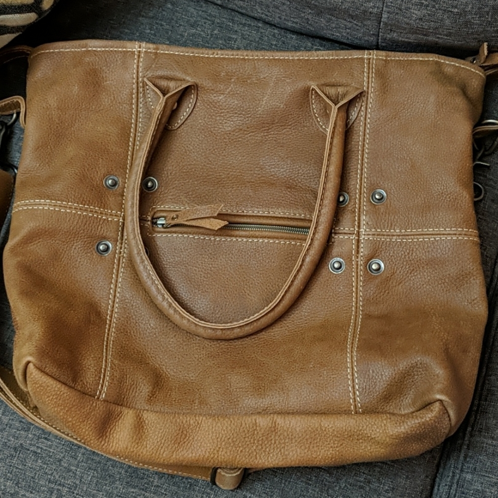 Myra bag Button & Stiches Leather Bag D239